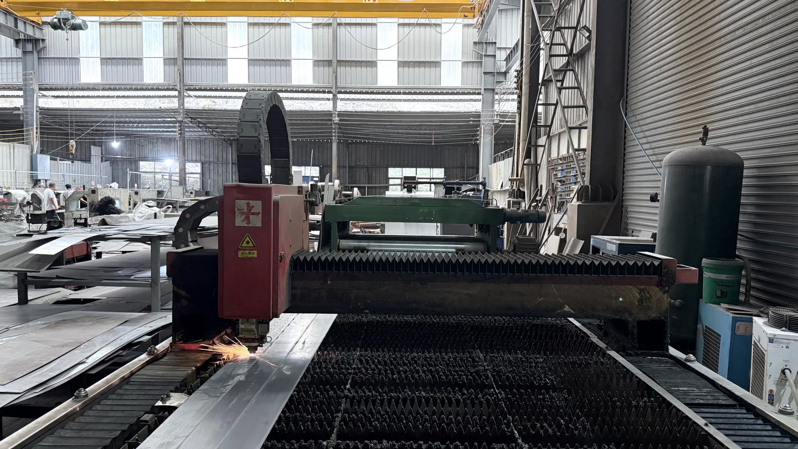 Laser cutting process for customized fire cabinet sheet metal parts