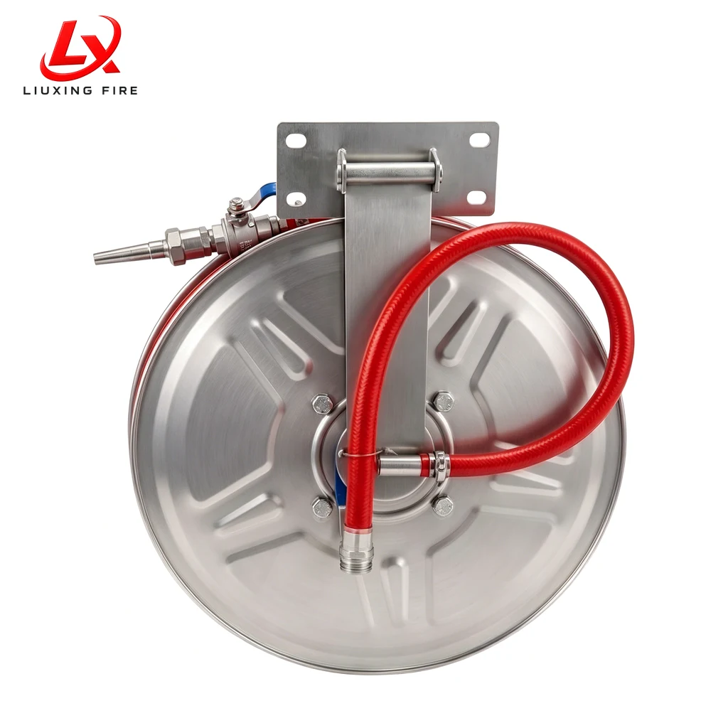 Stainless Steel Fire Hose Reel — 8 — Images show representative configurations. Final details are confirmed for each project.