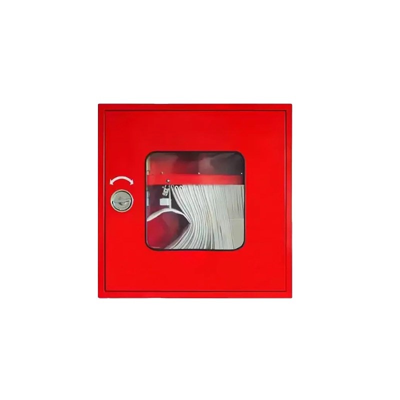 Small window fire hose cabinet