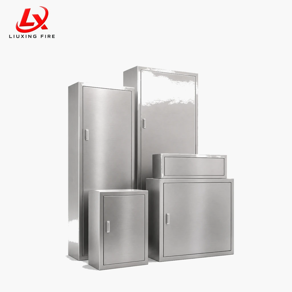 Custom Stainless Steel Fire Cabinet Range — Representative configuration